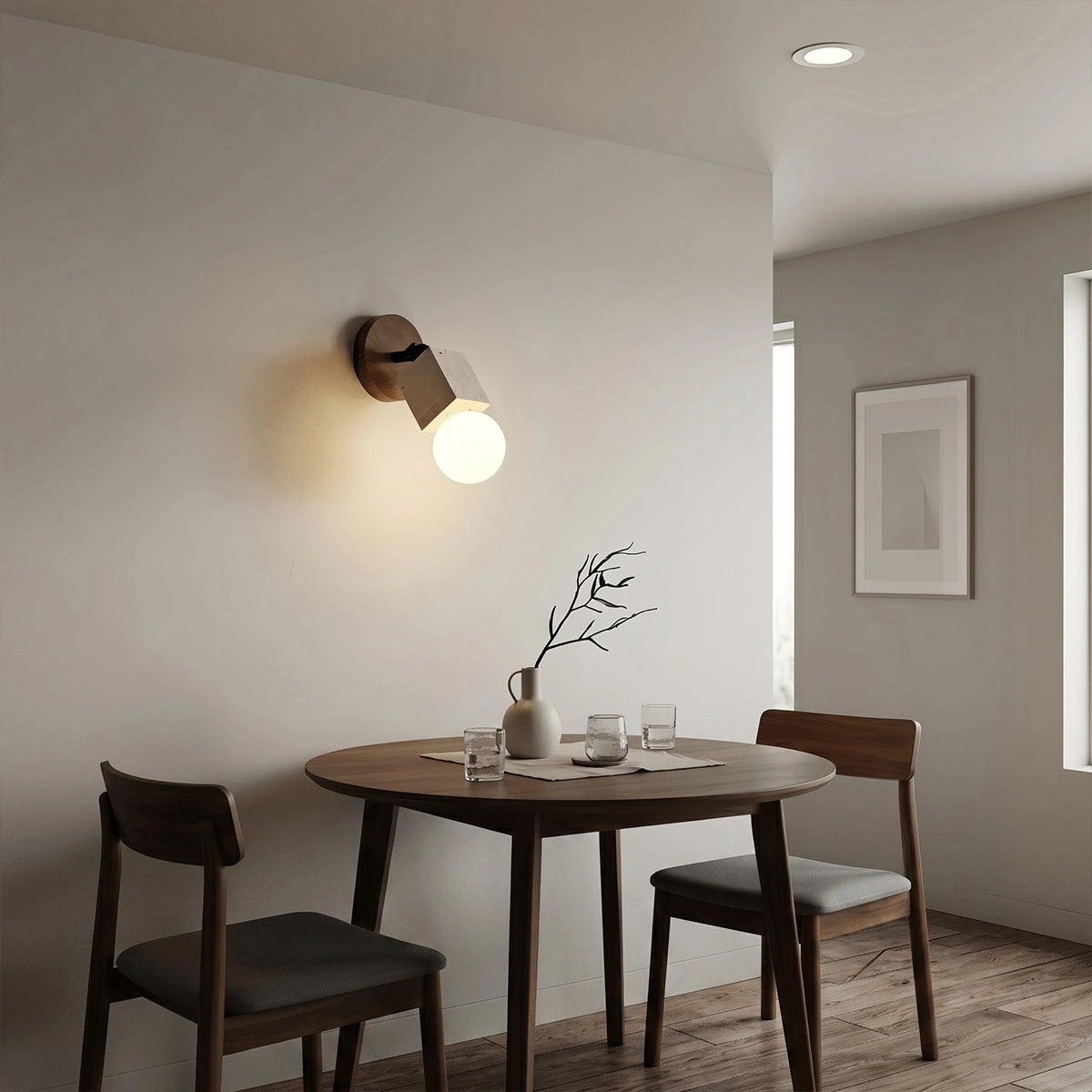Antizer Natural LED Travertine Wall Light
