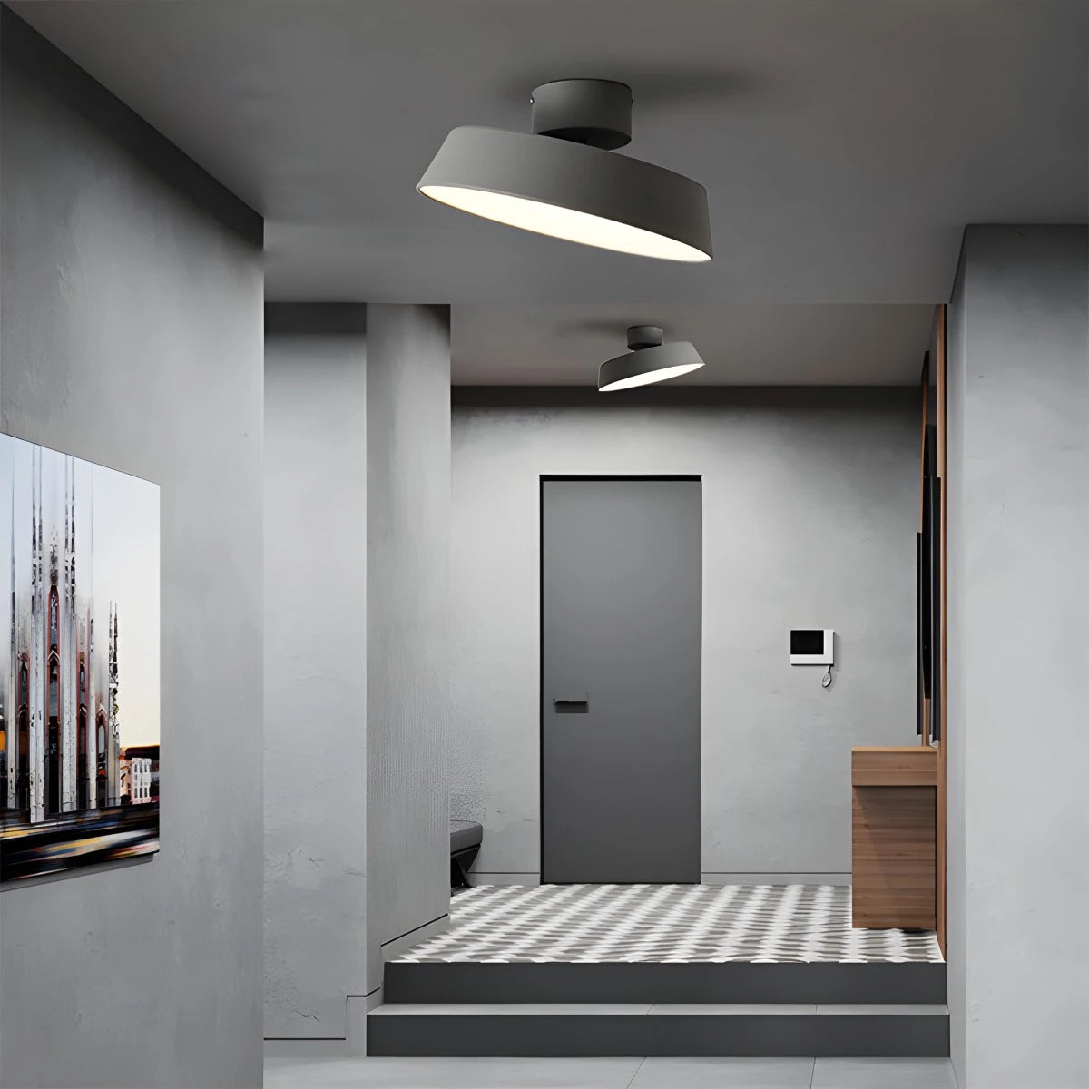 Antizer Nordic Creative Round Personality Ceiling Lamp