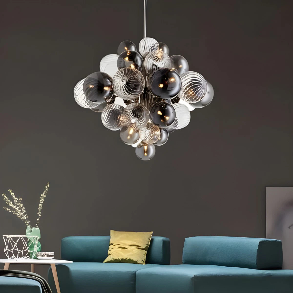 Antizer Nordic Glass Bubble Chandelier