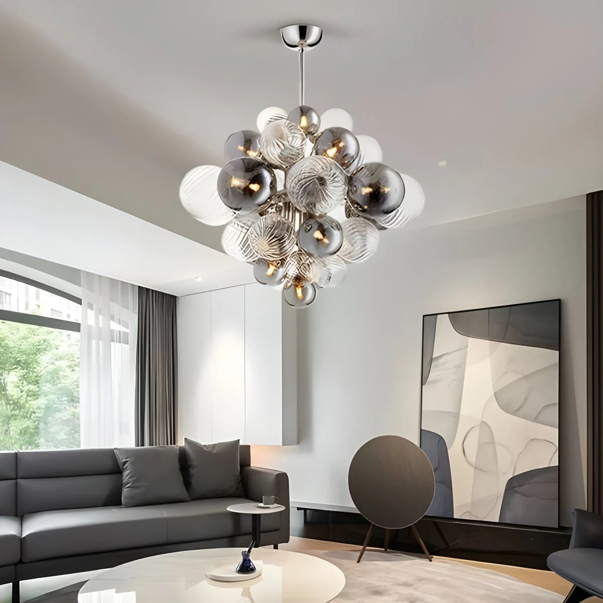 Antizer Nordic Glass Bubble Chandelier