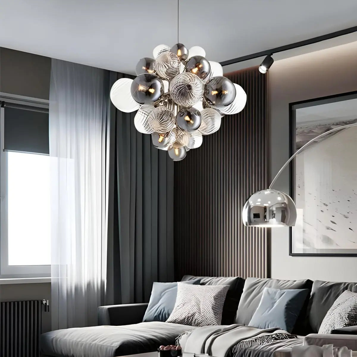 Antizer Nordic Glass Bubble Chandelier