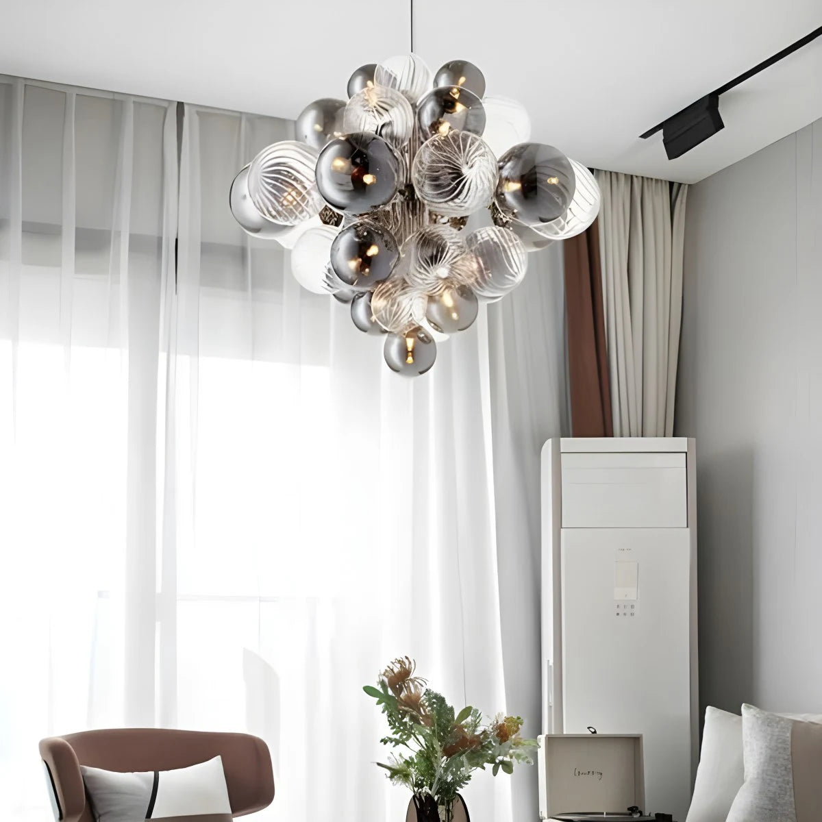 Antizer Nordic Glass Bubble Chandelier