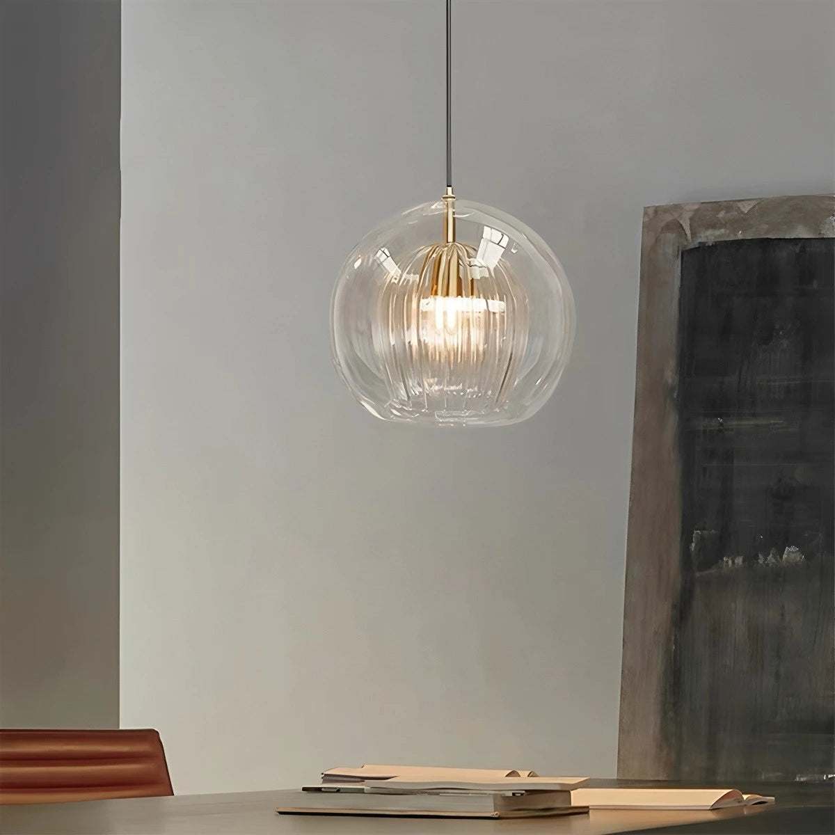 Antizer Nordic Glass Globe Pendant Light for Modern Interiors