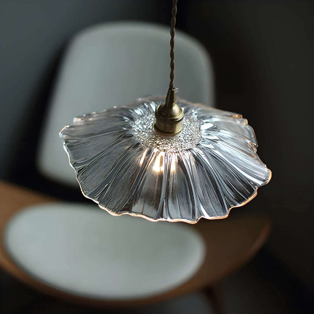 Antizer Nordic Japanese Glass Chandelier for Living Room