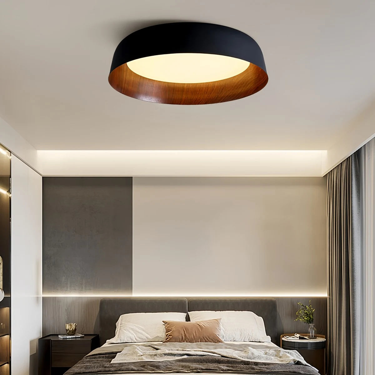 Antizer Nordic LED Alloy Ceiling Light for Bedroom