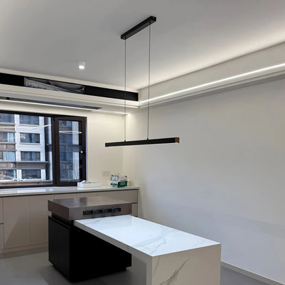 Antizer Nordic LED Linear Pendant Light for Kitchen Island