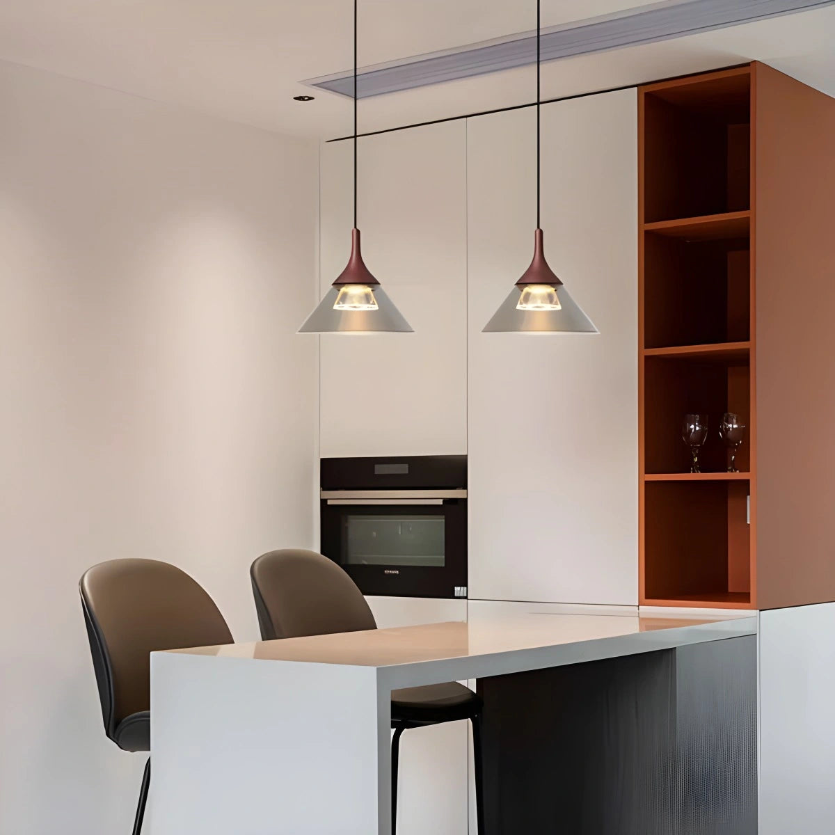 Antizer Nordic Led Art Pendant Light for Dining Room