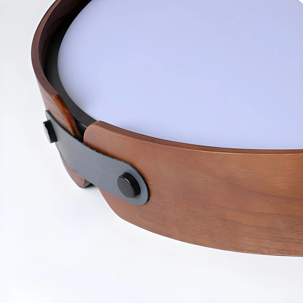 Antizer Nordic Wood Ceiling Light for Bedroom