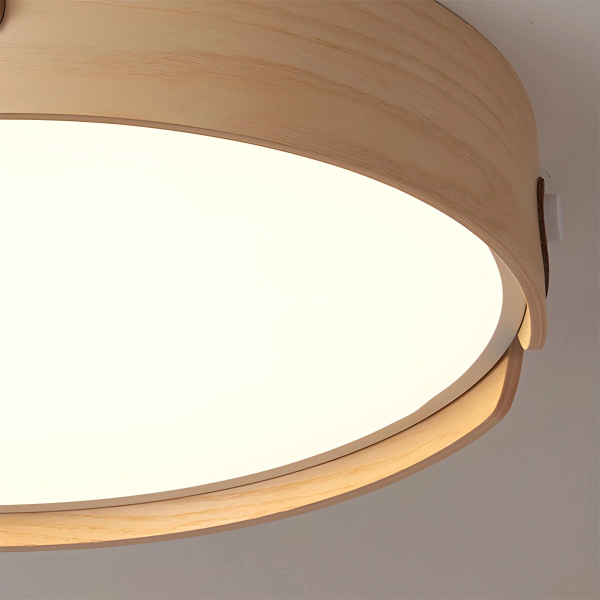 Antizer Nordic Wood Ceiling Light for Bedroom