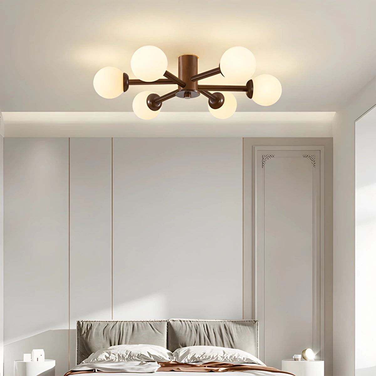 Antizer Nordic Wooden Dining Room Ceiling Light