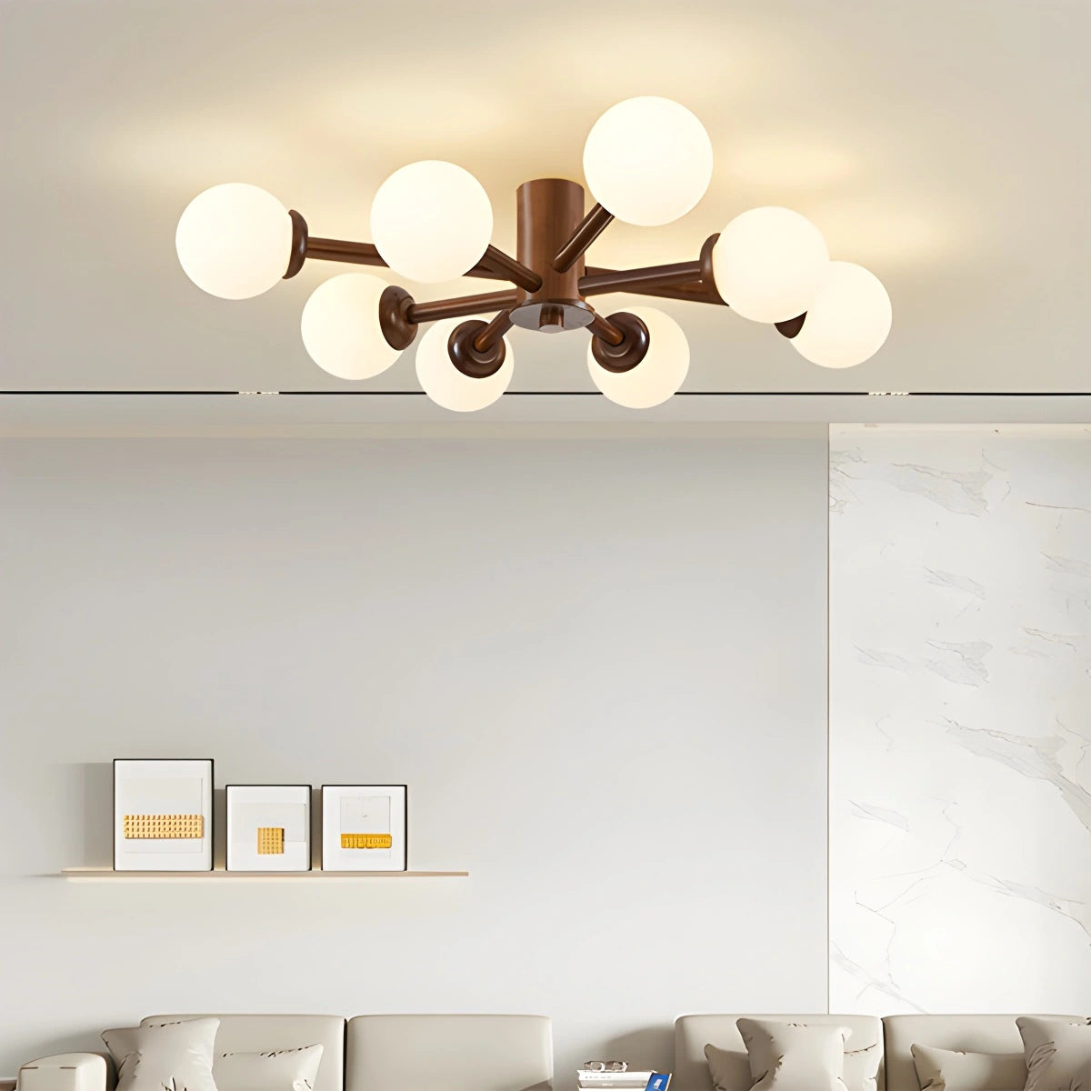 Antizer Nordic Wooden Dining Room Ceiling Light