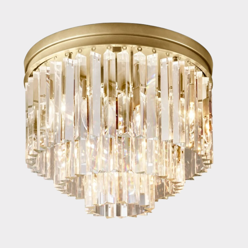 Antizer Odeon Crystal Multi-Layer Round Ceiling Light