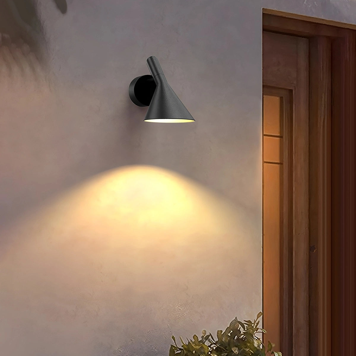 Antizer Outdoor Waterproof Conical Wall Lamp