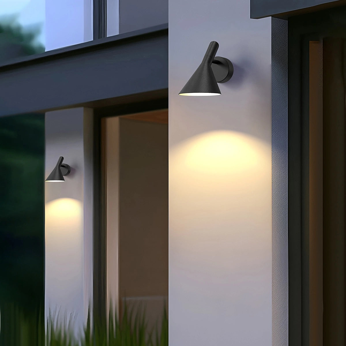 Antizer Outdoor Waterproof Conical Wall Lamp