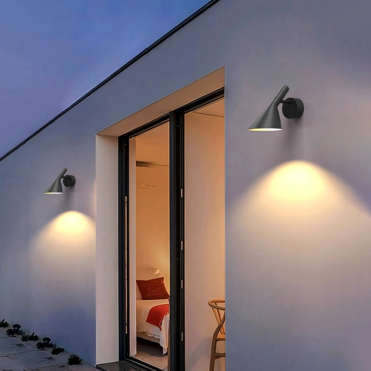 Antizer Outdoor Waterproof Conical Wall Lamp
