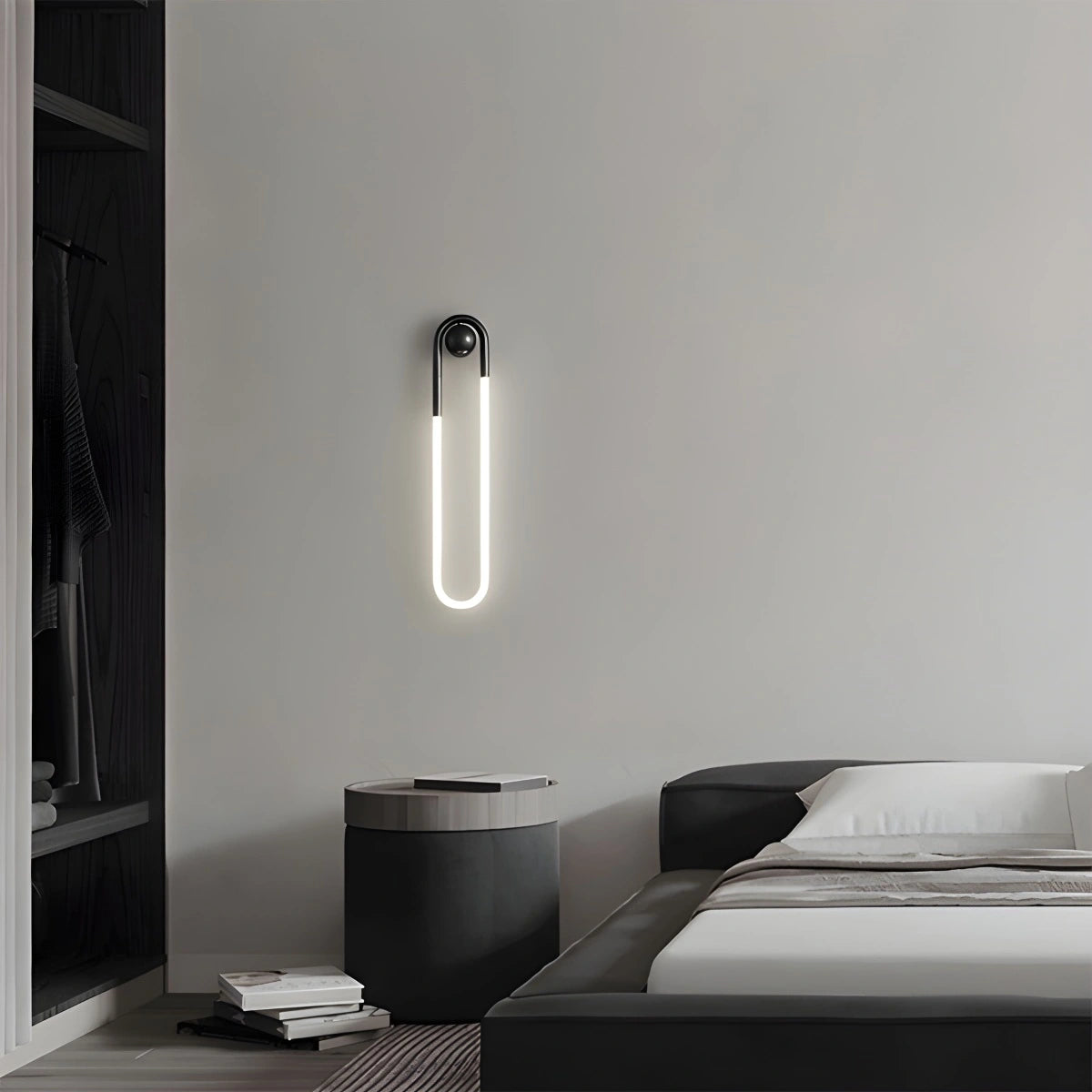 Antizer Oval Brass Wall Sconce for Living Room