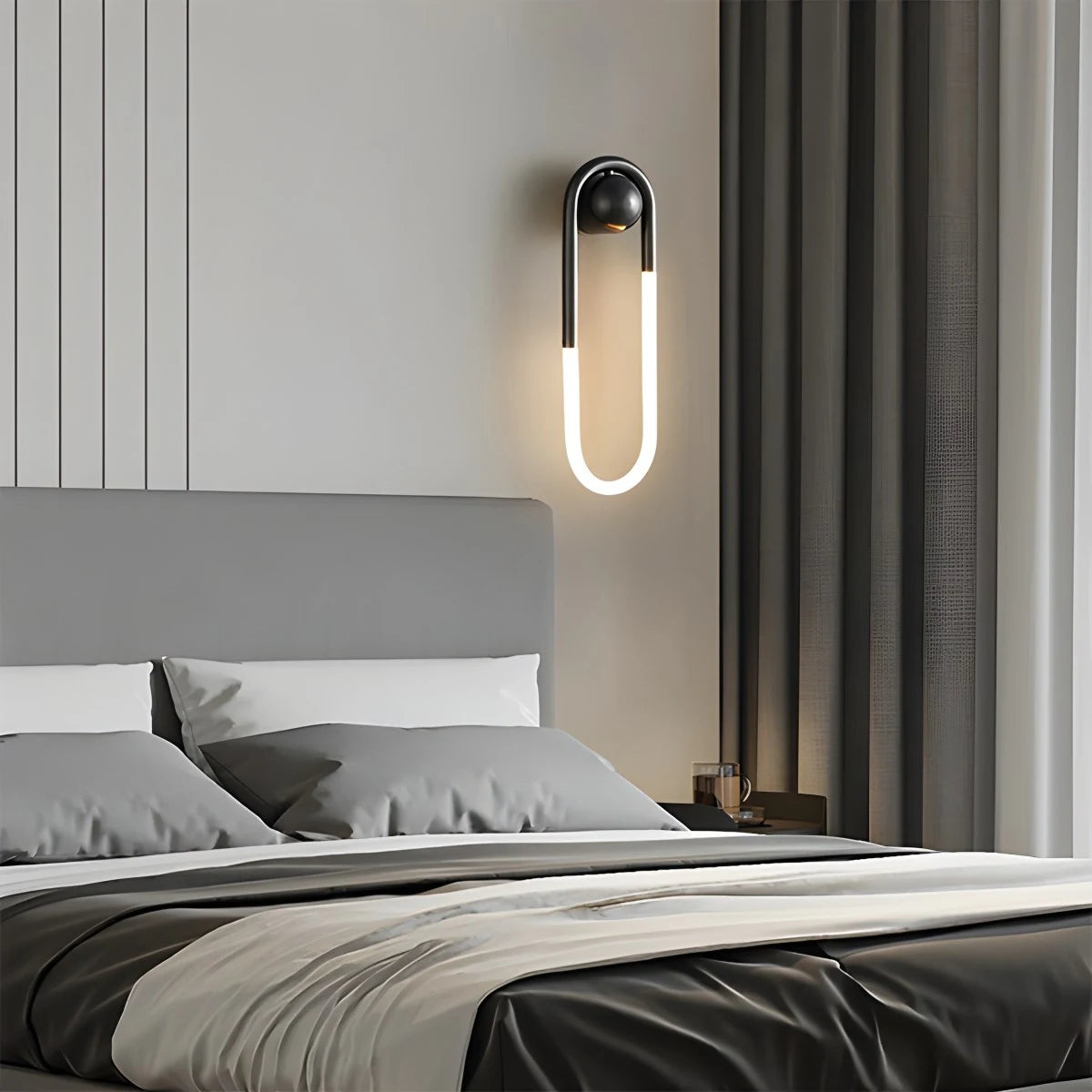 Antizer Oval Brass Wall Sconce for Living Room