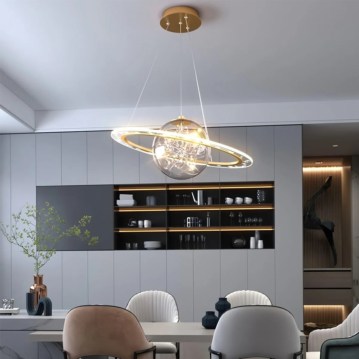 Antizer Planet Chandelier for Dining Room Living Room