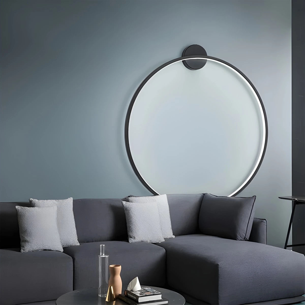 Antizer Round Ring LED Wall Lamp for Living Room