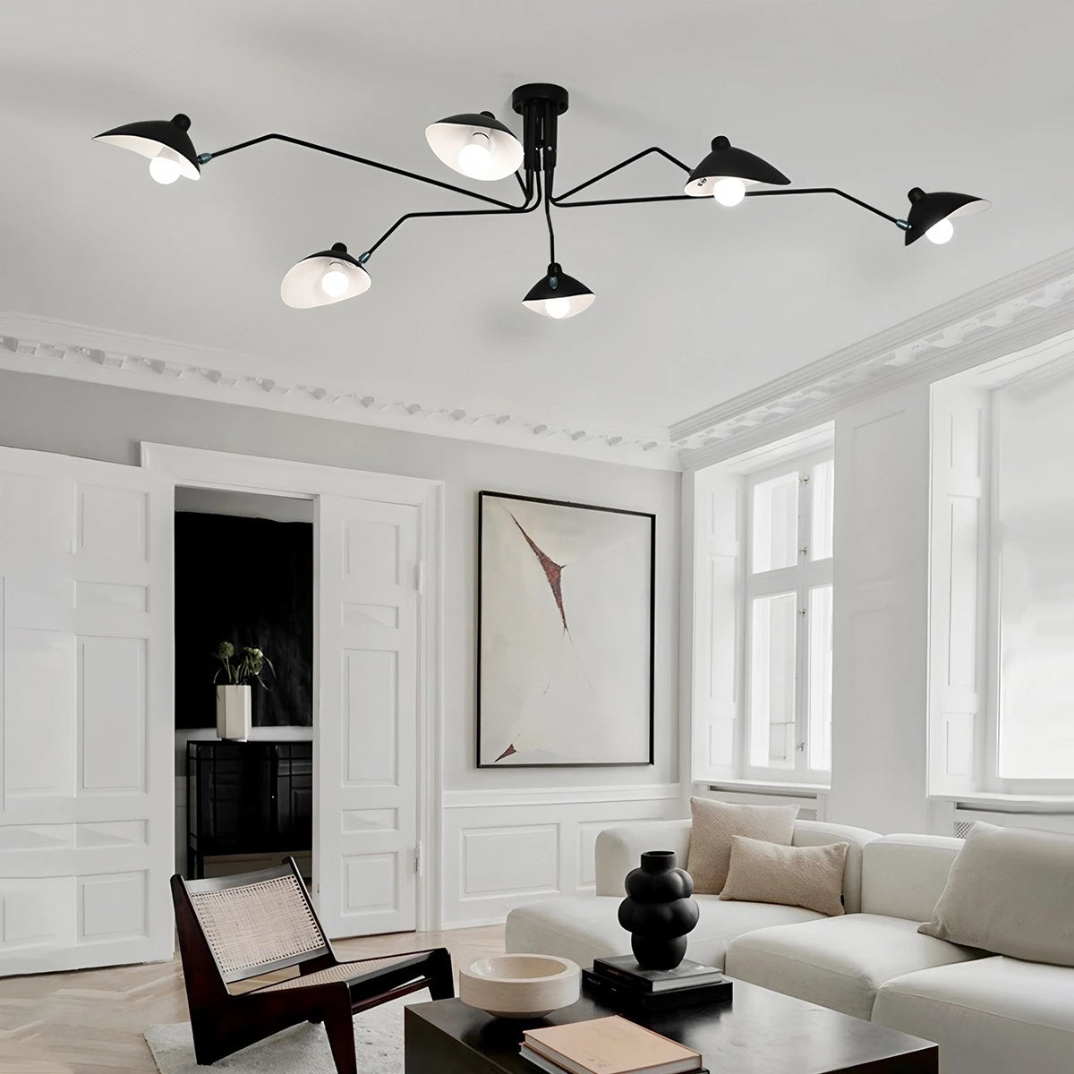 Antizer Serge Mouille Ceiling Light for Living Room