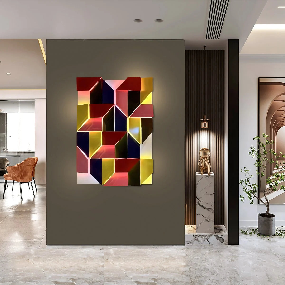 Antizer Shadows Grand Wall Sconce Lamp