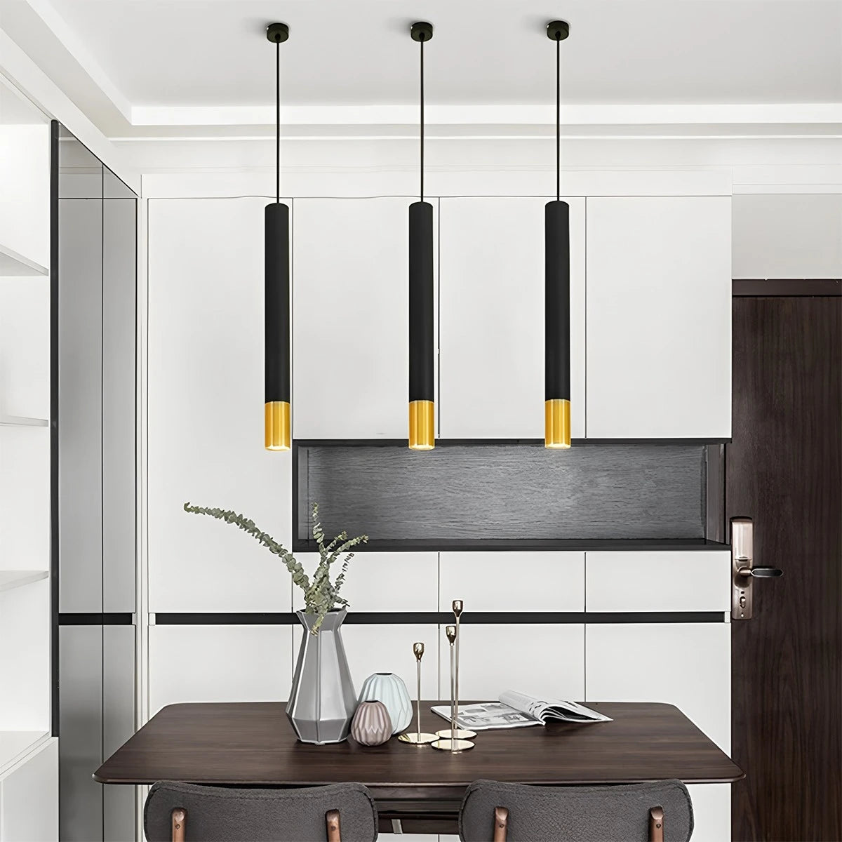 Antizer Stark Long Tube Pendant Light for Bedroom