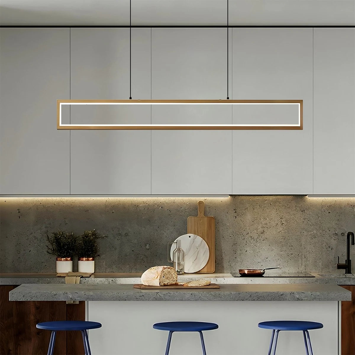 Antizer Vincent Matte Black Pendant Light for Dining Area