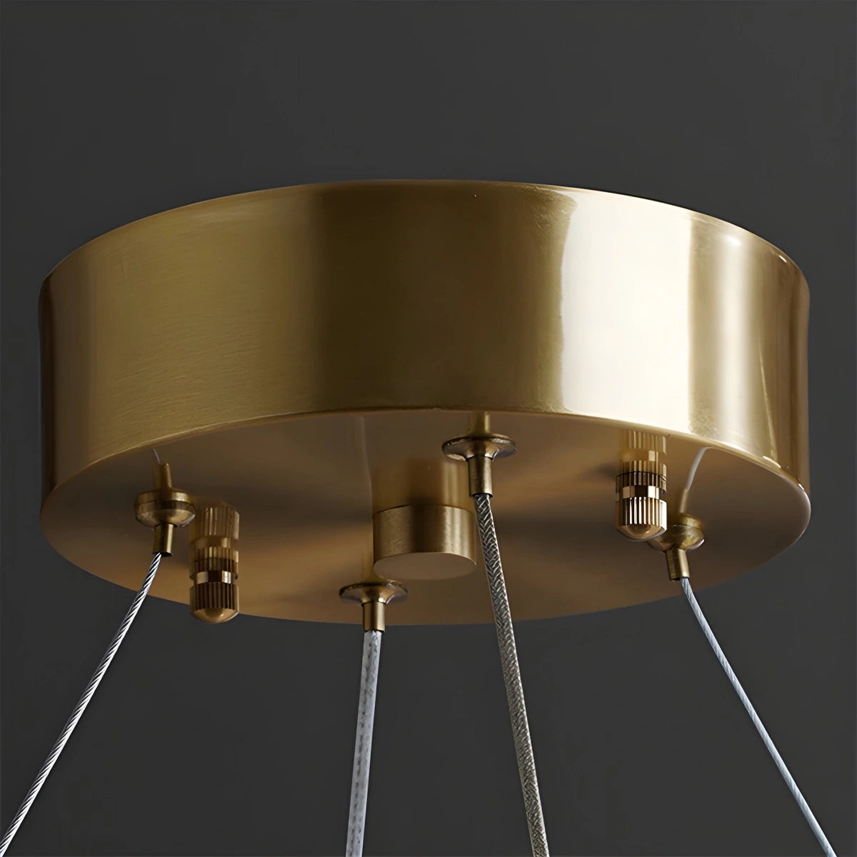 Antizer Water Pattern Glass Chandelier for Living Room