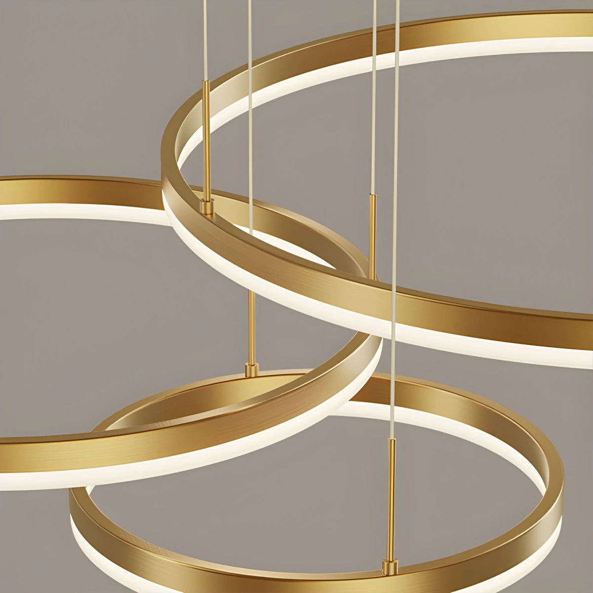Antizer Modern Wireless Ring Chandelier Ceiling Lamp