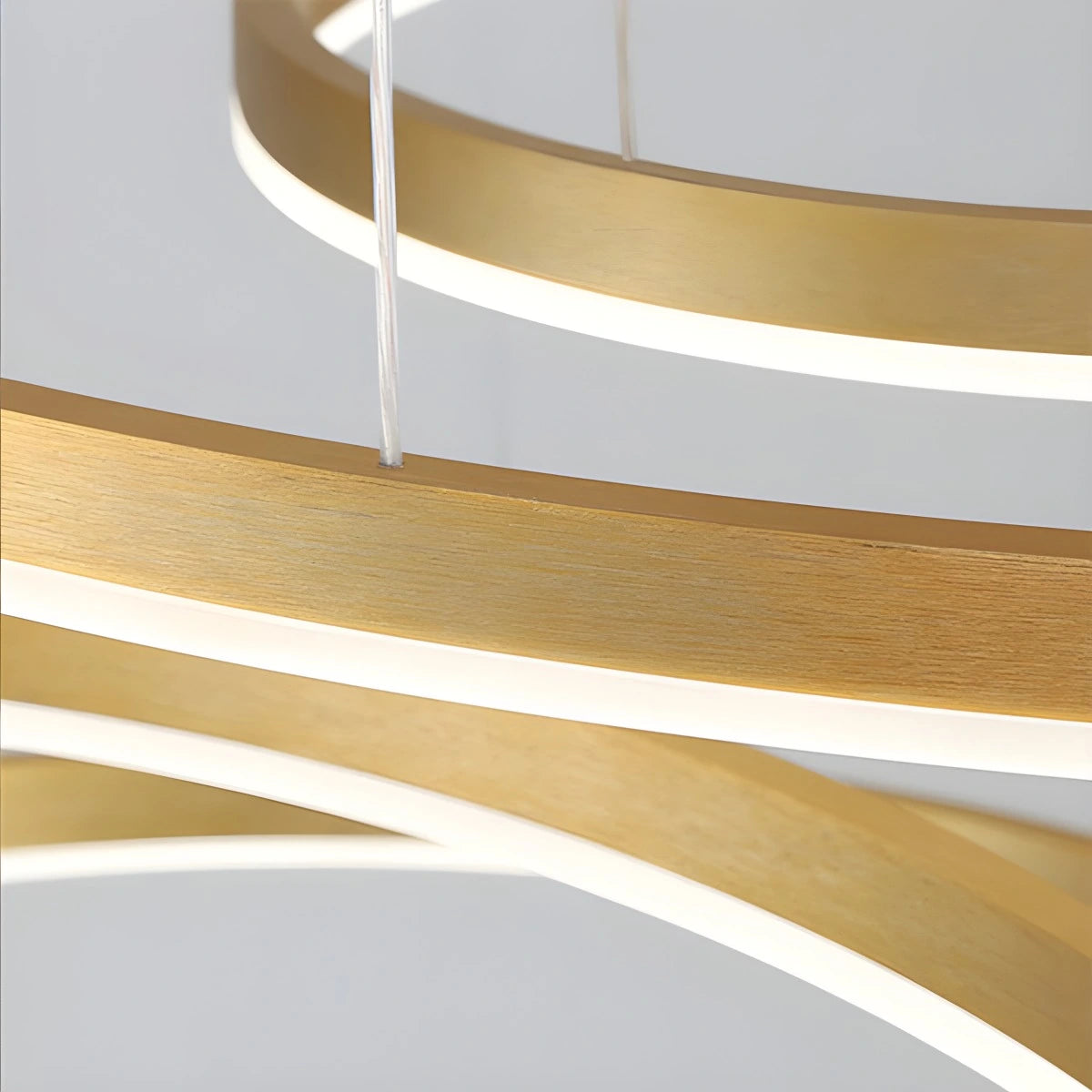 Antizer Modern Wireless Ring Chandelier Ceiling Lamp