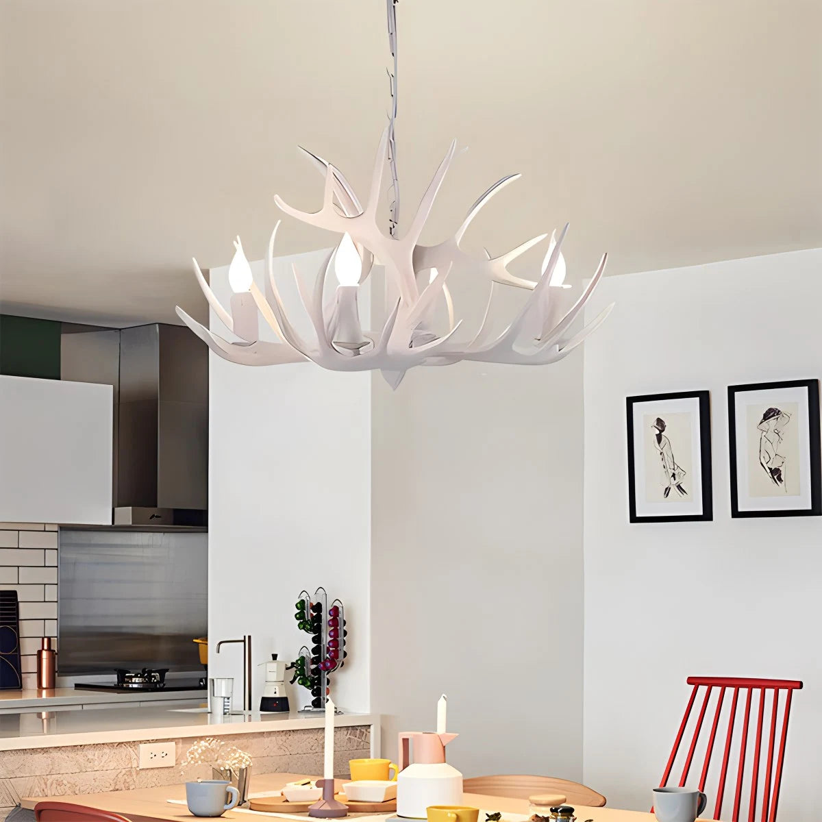 Antler Shape Chandelier