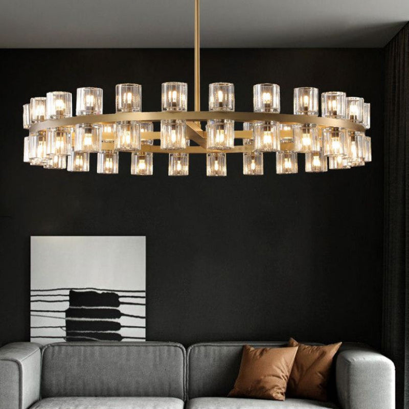 Antizer Arcachon Crystal Round Chandelier