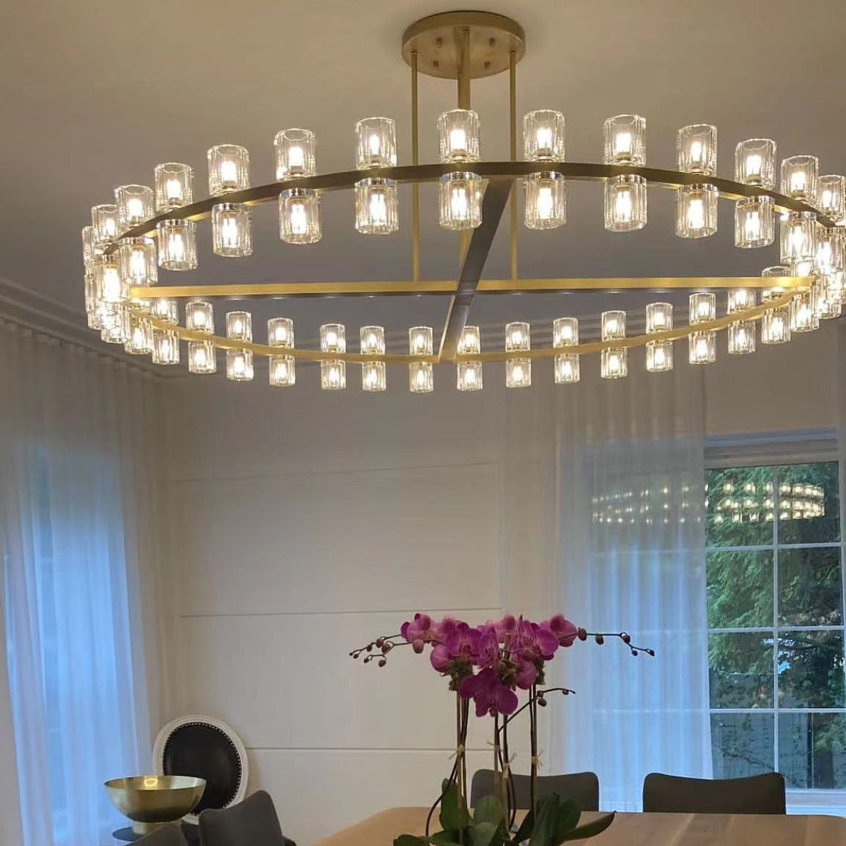 Antizer Arcachon Crystal Round Chandelier