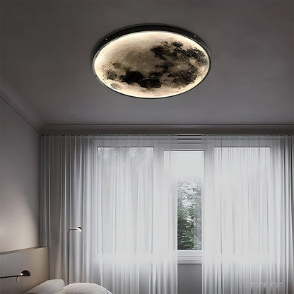 Antizer Moon/Earth Art Mural Wall Lamp