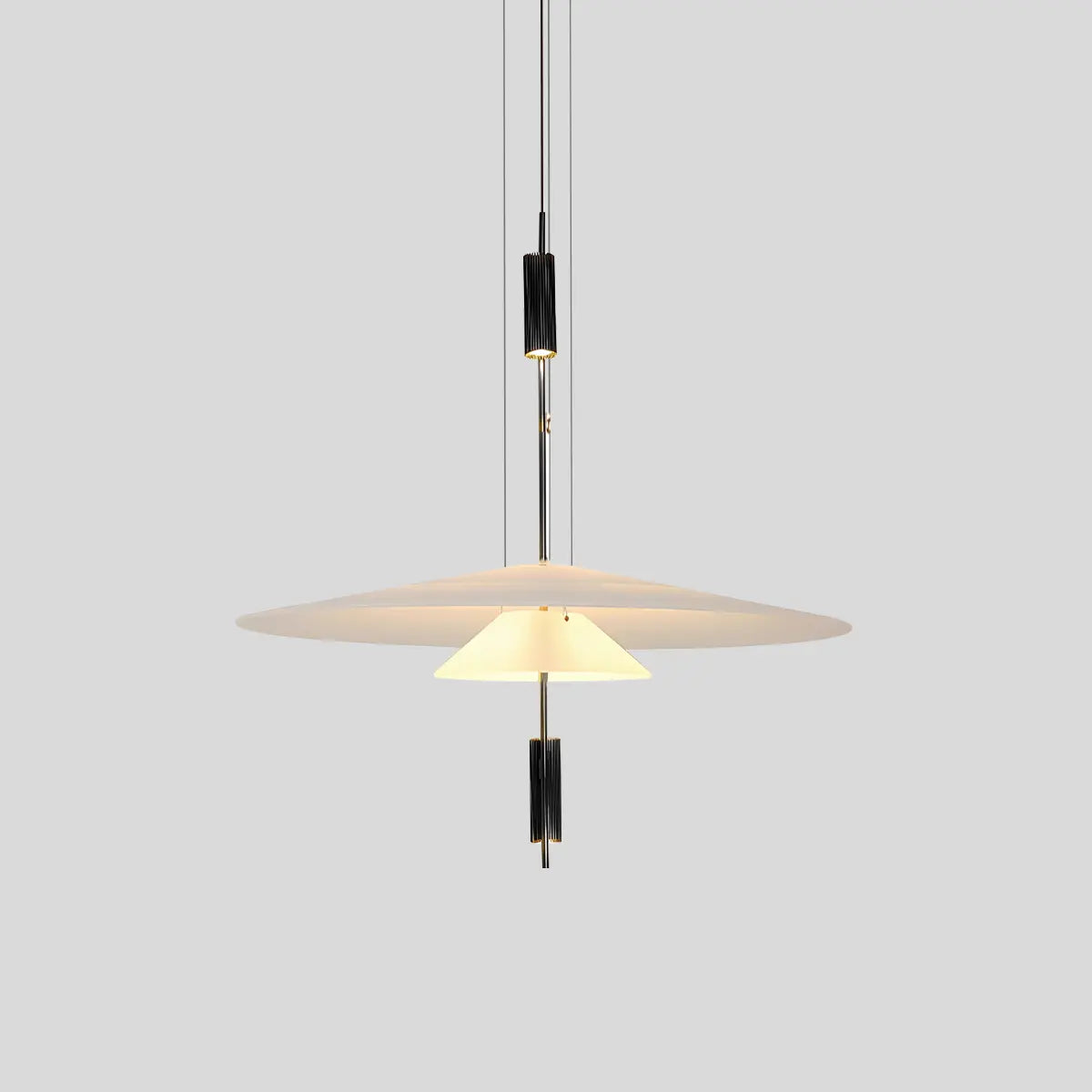 Antizer Layered Disc Pendant Light for Dining Room
