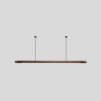 Antizer Svelte Wood Linear Pendant Light for Kitchen