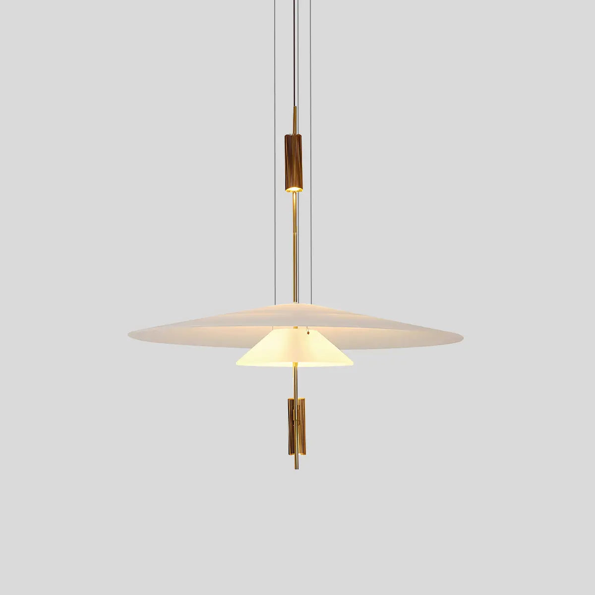 Antizer Layered Disc Pendant Light for Dining Room