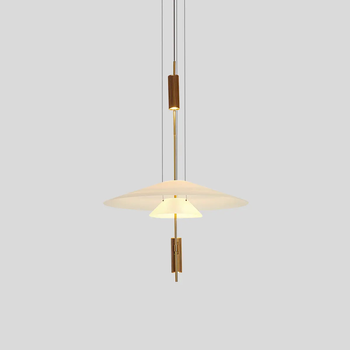 Antizer Layered Disc Pendant Light for Dining Room