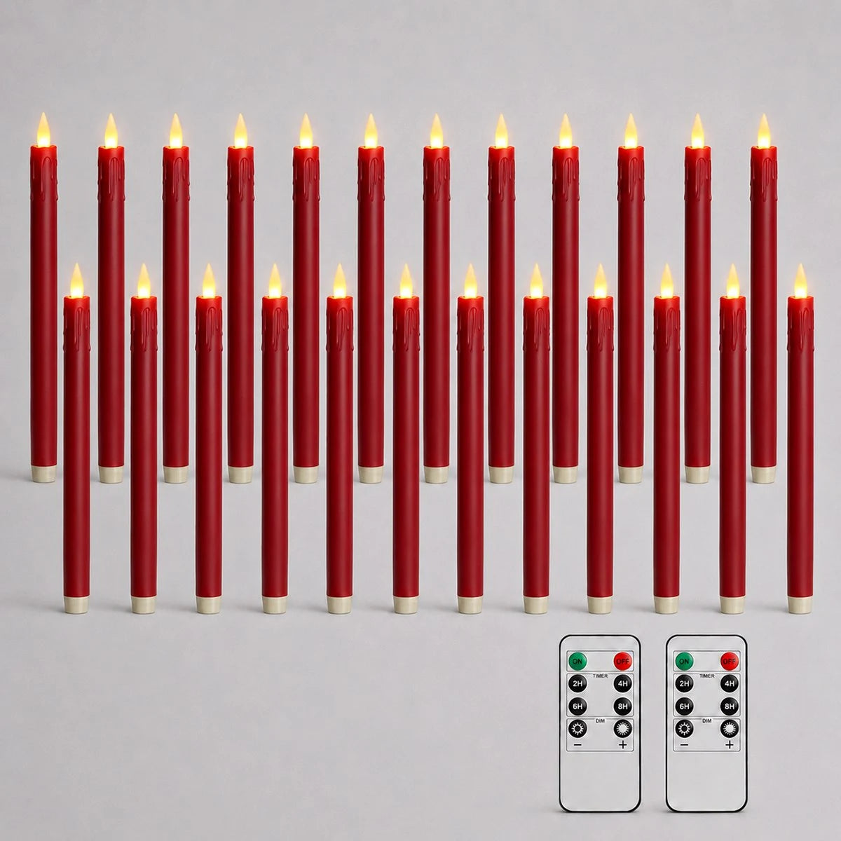Antizer Flameless Taper Candle