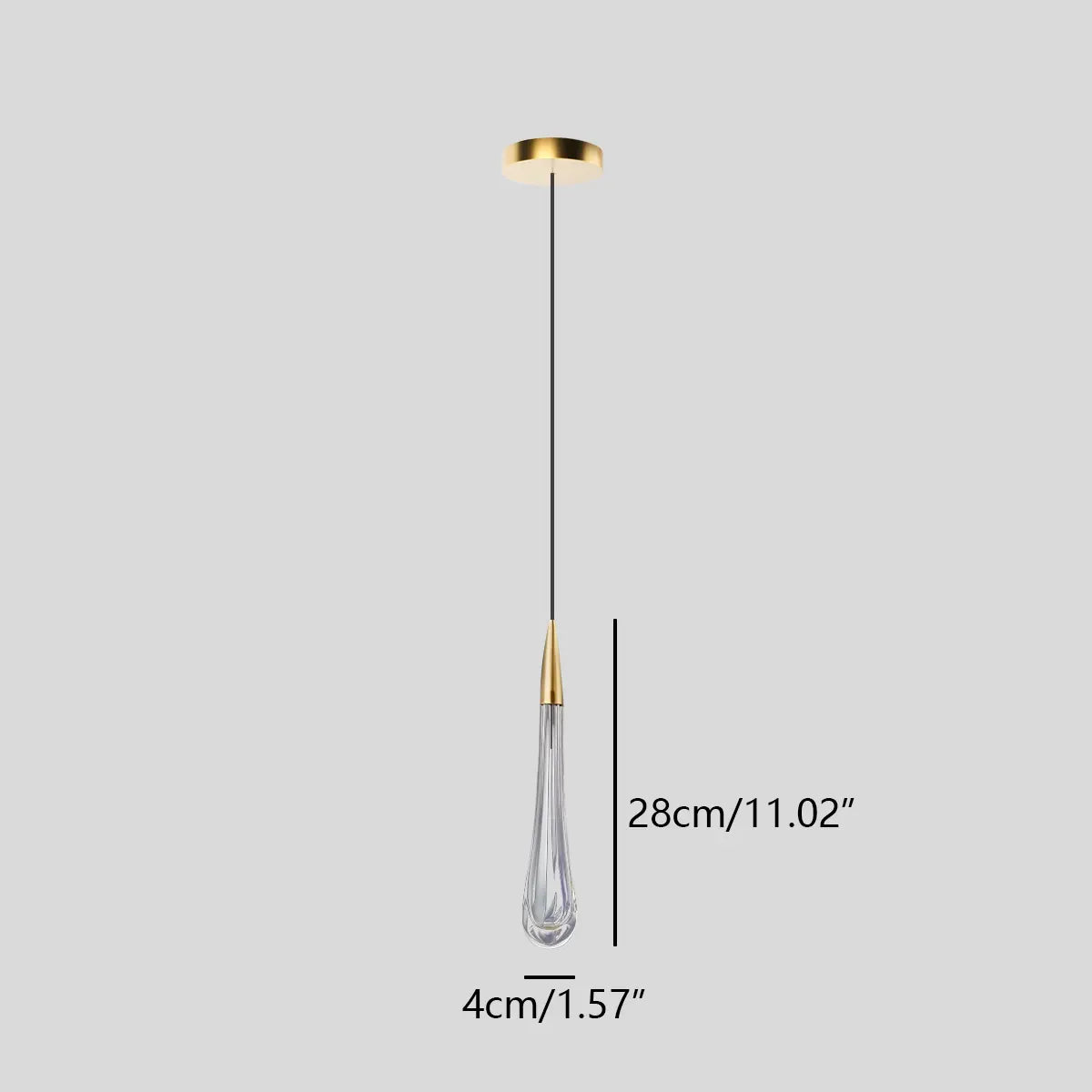Antizer Chryseos Crystal Pendant Light for Living Room