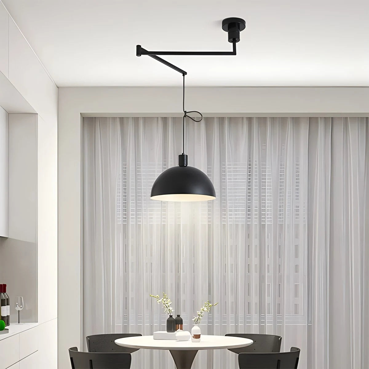 Antizer Bauhaus Creative Rocker Glass Pendant Light