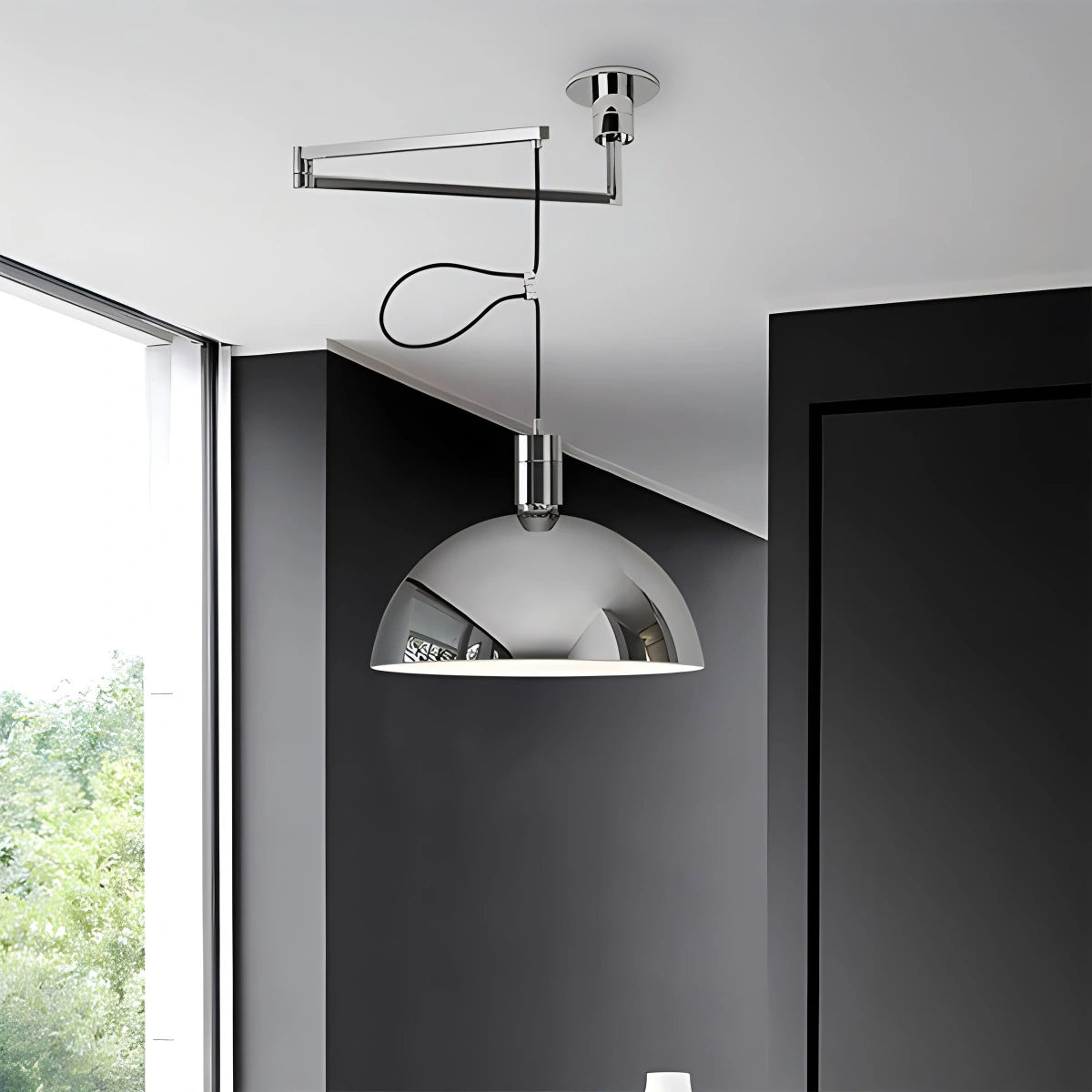 Antizer Bauhaus Creative Rocker Glass Pendant Light