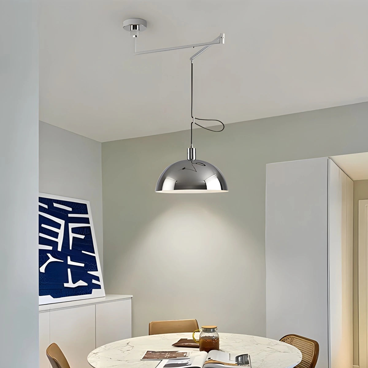 Antizer Bauhaus Creative Rocker Glass Pendant Light
