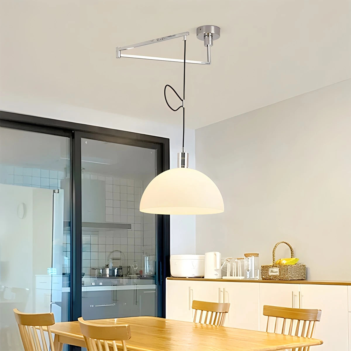 Antizer Bauhaus Creative Rocker Glass Pendant Light