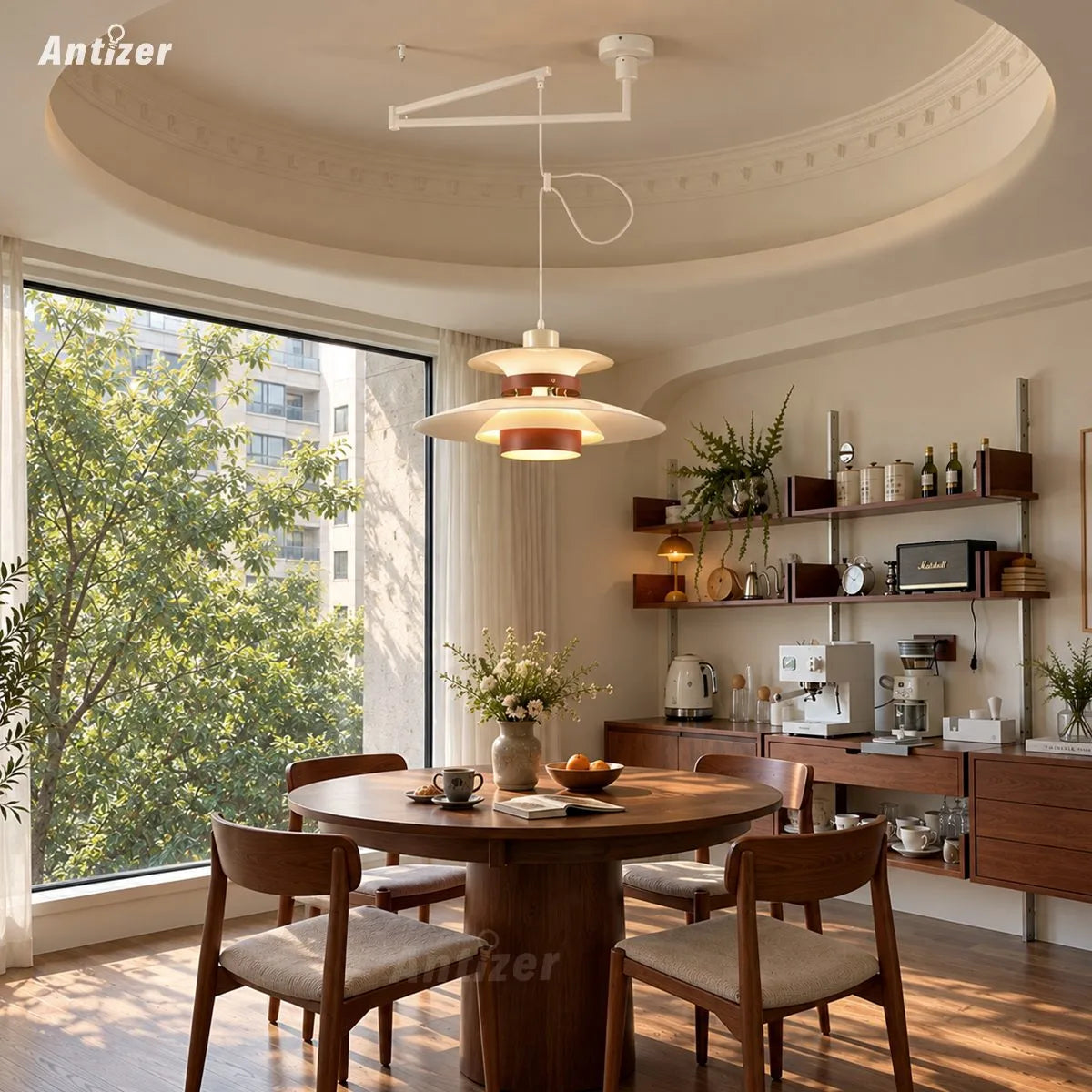 Lámpara colgante Antizer Mercero UFO para cocina o comedor