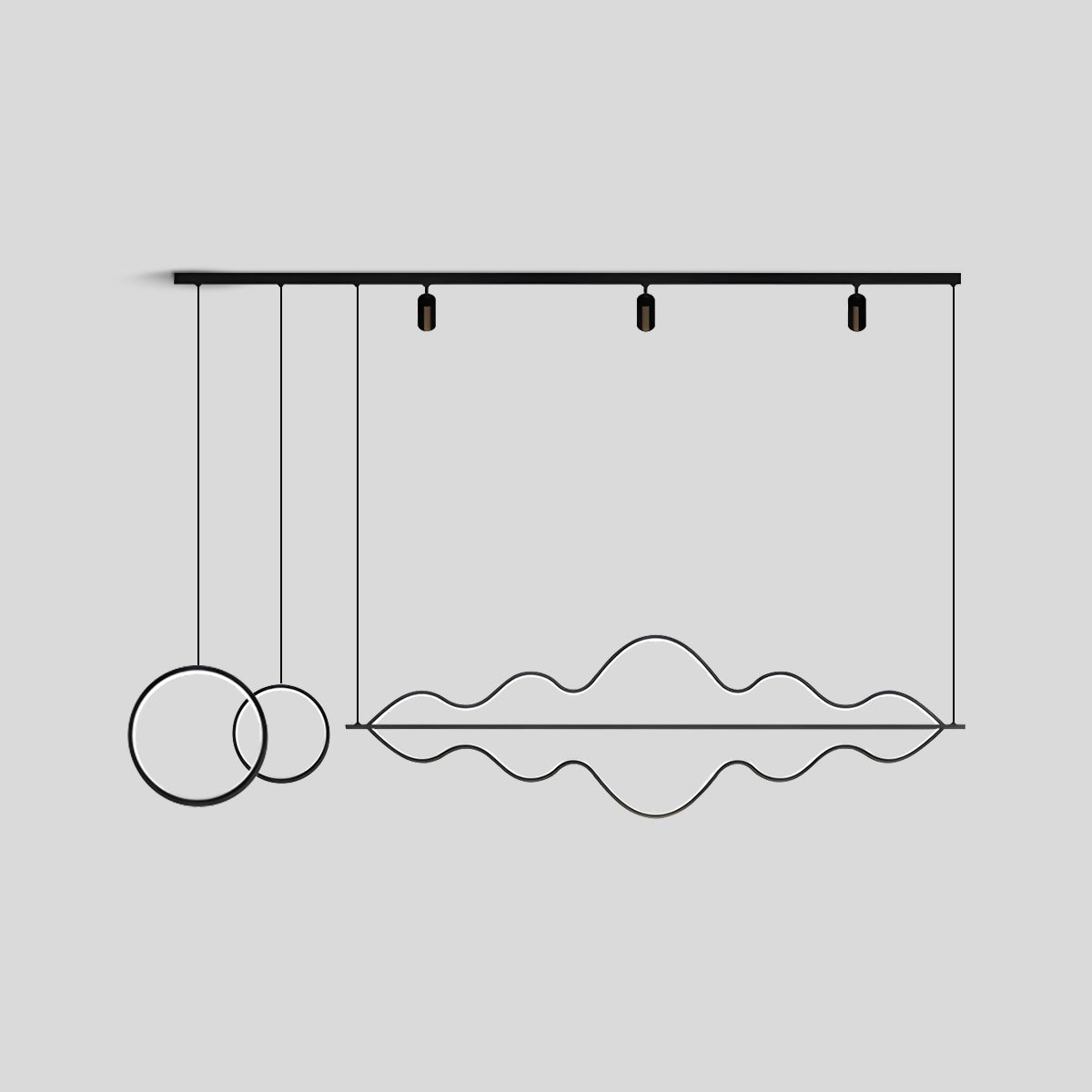 Antizer Creative Personality Bar Pendant Light for Dining Areas