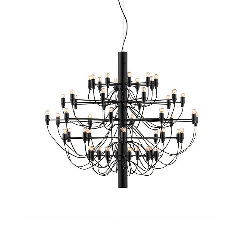 Tiered Modern Candle Chandelier