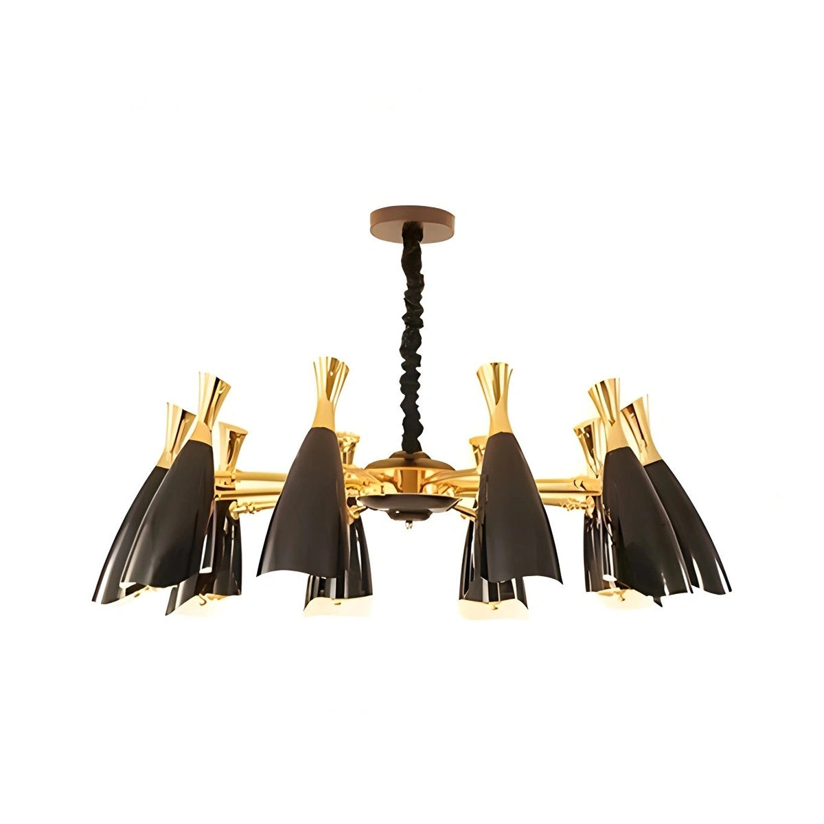 Antizer Nordic Postmodern Trumpet Chandelier