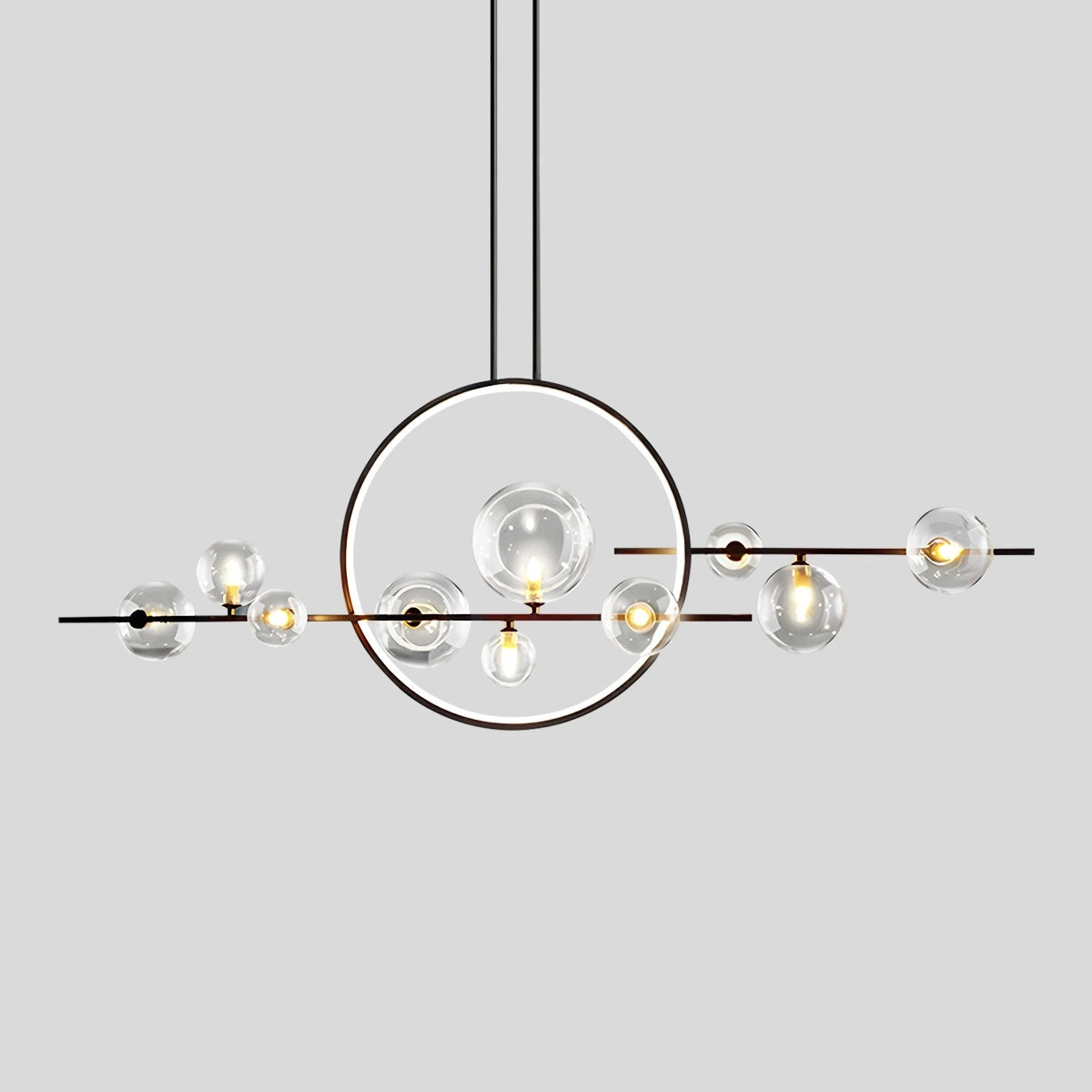 Antizer Archipelago Modern Glass Ball Chandelier