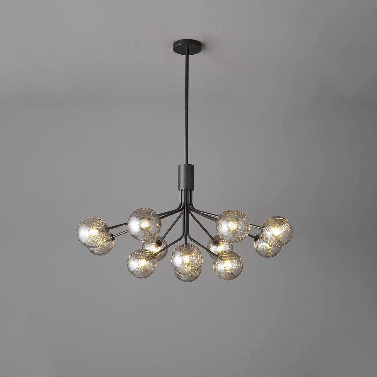 Antizer All Copper Magic Bean Glass Chandelier